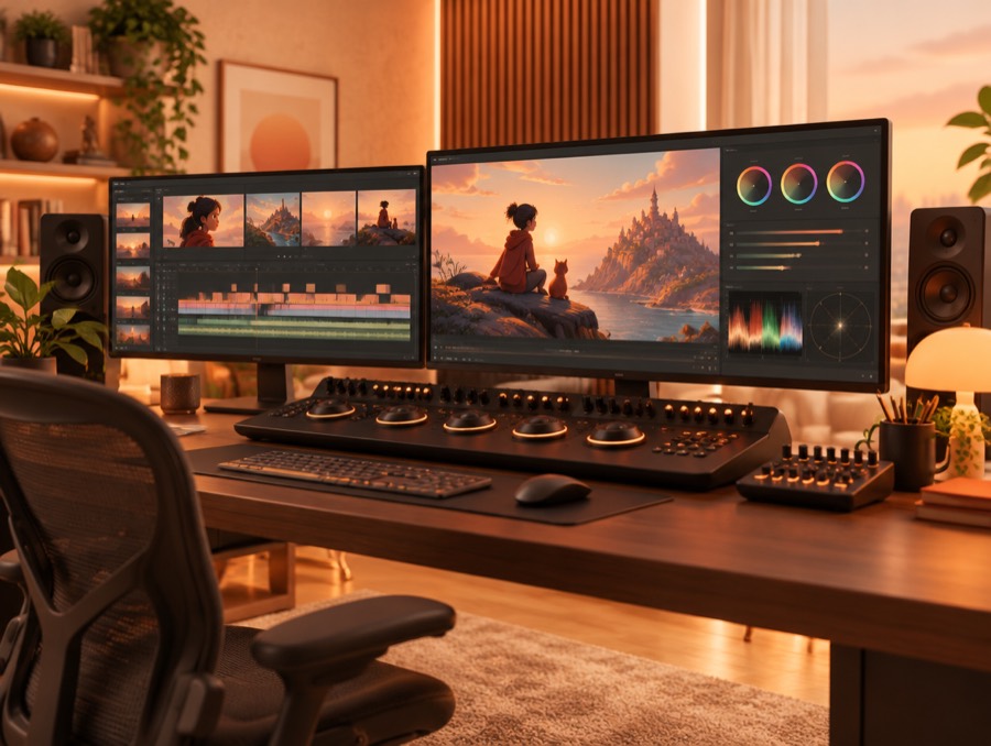Post-production suite