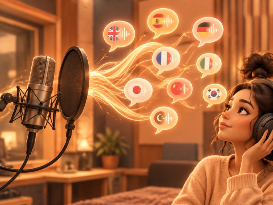 AI voice and dubbing